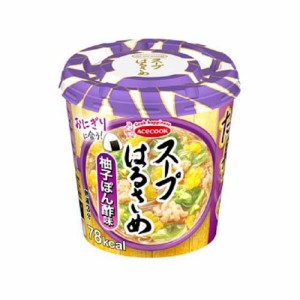 スープはるさめ 柚子ぽん酢味(6個入)[カップ麺]