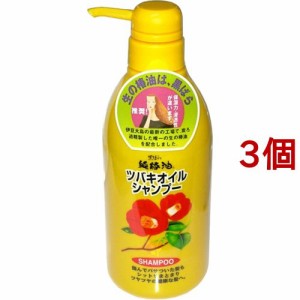 純椿油ヘアシャンプー(500ml*3個セット)[ダメージケアシャンプー]