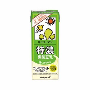 キッコーマン 特濃調製豆乳(200ml*18本入)[豆乳]