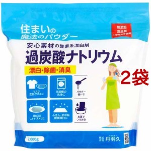 住まいの魔法のパウダー 過炭酸ナトリウム(2kg*2袋セット)[キッチン用漂白剤]