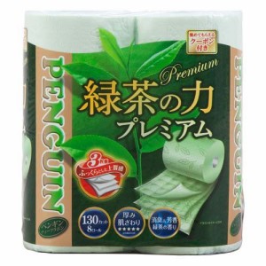 緑茶の力プレミアムトイレット 3枚重ね(20ｍ*8ロール)[トイレ用品 その他]