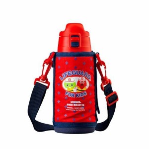 ライフガード 2WAYボトル 600ml レッド LGNW-600RD(1個)[水筒]