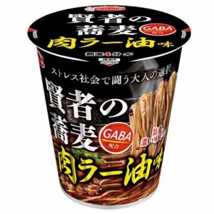 賢者の蕎麦 肉ラー油味(12個入)[インスタント食品 その他]