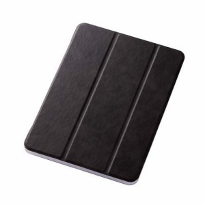 エレコム iPad Pro 11インチ用 ケース ソフトレザー 手帳型 2アングル 超薄型 黒(1個)[液晶保護フィルム]