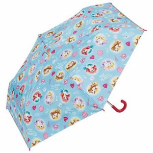 子供用 晴雨兼用 折りたたみ傘 50センチ プリンセス(1本)[日用品 その他]