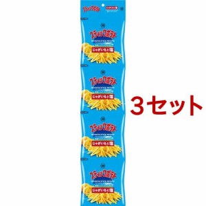 湖池屋 4連スティックポテト じゃがいもと塩(12g*4袋入*3セット)[スナック菓子]