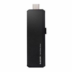 エレコム SSD 外付け 250GB USB3.2 Gen2 超小型 ブラック(1個)[情報家電　その他]