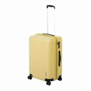 スーツケース Mサイズ カーキ TSA ダブルファスナー UV-89(1個)[バッグ リュック]