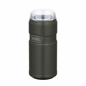 サーモス 保冷缶ホルダー 500ml缶用 カーキ ROD-0051 KKI(1個)[キッチン用品 その他]