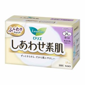 ロリエ しあわせ素肌 特に多い昼用 羽つき(17個入)[ナプキン 特に多い日用 羽付き]