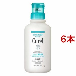 キュレル 潤浸保湿 入浴剤 本体(420ml*6本セット)[敏感肌入浴剤]