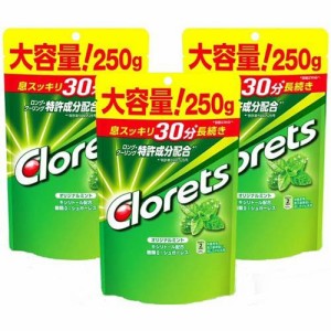 クロレッツXP オリジナルミント スタンドパウチ(250g*3袋セット)[ガム]