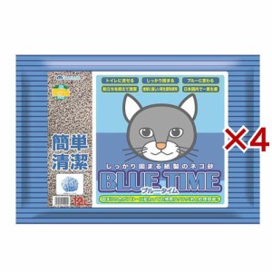 ブルータイム(12L×4セット)[猫砂・猫トイレ用品]