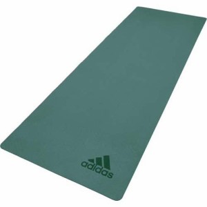 adidas(アディダス) トレーニング ヨガマット 5mm ADYG10300 ロウグリーン(RG)(1枚)[ヨガ マット]