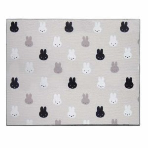 miffy 吸水水切りマット 40×50cm ならびミッフィー(1枚)[ふきん]