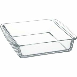 イワキ(iwaki) 耐熱ガラス オーブンウェア ケーキ焼き皿 角型 BC222(1個)[調理器具 その他]
