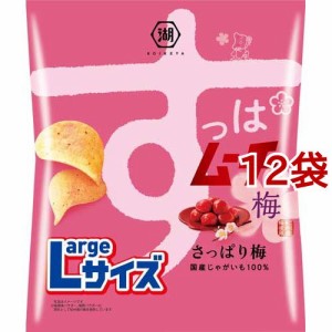 湖池屋 すっぱムーチョチップス さっぱり梅 Largeサイズ(122g*12袋セット)[スナック菓子]