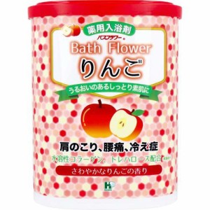 バスフラワー 薬用入浴剤 りんご さわやかなりんごの香り(680g)[入浴剤 その他]