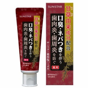 サンスター薬用塩ハミガキ(85g)[歯周病・知覚過敏用歯磨き粉]