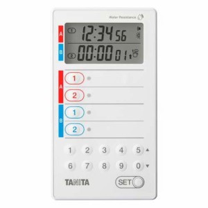 タニタ デジタルタイマー 洗えるタイプ ホワイト TD-428-WH(1台)[キッチン用品 その他]
