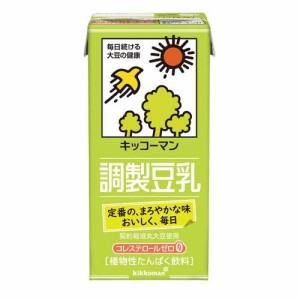 キッコーマン 調製豆乳(1L*6本入)[豆乳]