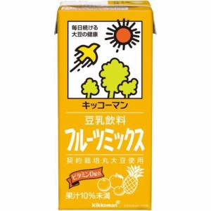 キッコーマン 豆乳飲料 フルーツミックス(1L*6本入)[豆乳]