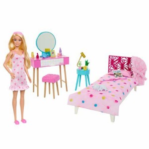 バービー かわいいピンクのベッドルーム HPT55(1セット)[人形]
