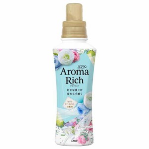 ソフラン アロマリッチ 柔軟剤 サラ 本体 アクアフラワーアロマの香り(480ml)[柔軟剤(液体)]