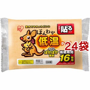 アイリスオーヤマ ほんわか低温カイロ 貼るタイプ レギュラー(10枚入*24袋セット)[カイロ]