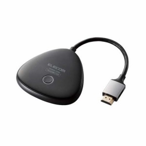 エレコム HDMI 送信機 ワイヤレス 4K HDMIコネクタ ミラーリング ブラック(1個)[情報家電　その他]