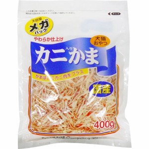 カニ入りかま メガパック(400g)[犬のおやつ・サプリメント]