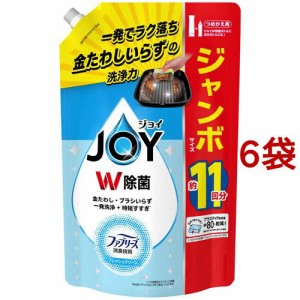 除菌ジョイ フレッシュ 詰め替え 大容量(1425ml*6袋セット)[食器用洗剤]