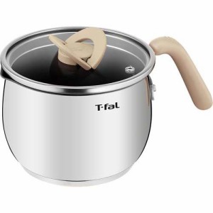 T-fal オプティスペースIH ステンレス マルチポット ラテ 16cm(1個)[鍋]