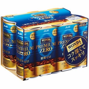 ワンダ プレミアムゼロ(185g*6本入)[缶コーヒー(加糖)]