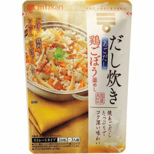 ミツカン だし炊きあごだし 鶏ごぼう釜めし(540g)[混ぜご飯・炊込みご飯の素]