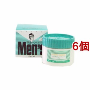 ウテナ 男性クリーム グリーン(60g*6個セット)[男性用 クリーム]