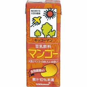 キッコーマン 豆乳飲料 マンゴー(200ml*18本入)[豆乳]