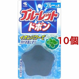 ブルーレット ドボン ブルーミントの香り(60g*10個セット)[トイレ用洗剤]