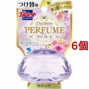 ブルーレット プレミアムパフューム つけ替用 アロマフルール(70ml*6個セット)[トイレ用置き型 消臭・芳香剤]