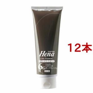 テンスター ヘナ カラートリートメント ダークグレージュ(250g*12本セット)[白髪染めトリートメント]