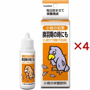 小鳥の知恵 栄養飲料(30ml×4セット)[鳥 フード]