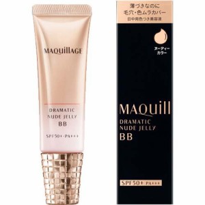 マキアージュ ドラマティック ヌードジェリー BB 色ムラカバー  つや(30g)[化粧下地・ベース]