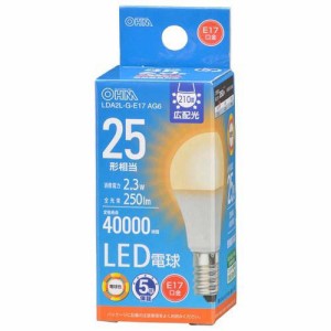 LED電球 小形 E17 25形相当 電球色(1個)[蛍光灯・電球]