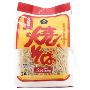 ムソー 焼そば 全粒粉入り(90g*2個入)[乾麺]