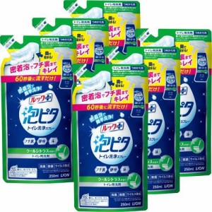 ルックプラス 泡ピタ トイレ洗浄スプレー クールシトラスの香り つめかえ用(250ml*6袋セット)[トイレ用洗剤]