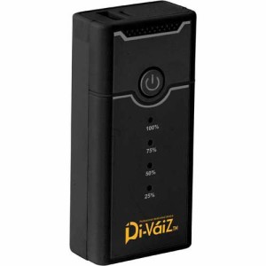 DiVaiZ マルチモバイルバッテリー 3200mAh 9961-999-F(1個)[扇風機]