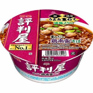 評判屋 重ねだし鶏南蛮そば(12個入)[カップ麺]