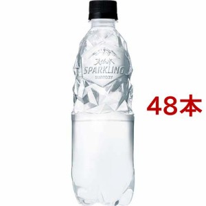 サントリー THE STRONG 天然水スパークリング ラベルレス(510ml*48本セット)[炭酸水(スパークリング)]