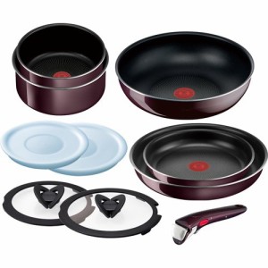 T-fal インジニオ・ネオ ヴィンテージボルドー・インテンス セット10 L43992(10点セット)[調理器具 その他]