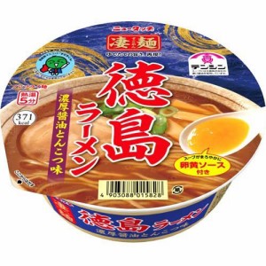 ニュータッチ 凄麺 徳島ラーメン濃厚醤油とんこつ味 ケース(125g*12個入)[インスタント食品 その他]